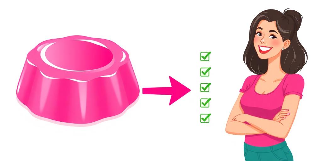 Gelatina para mulher